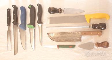 Coltelli professionali da cucina e lavoro N° 11 Pz