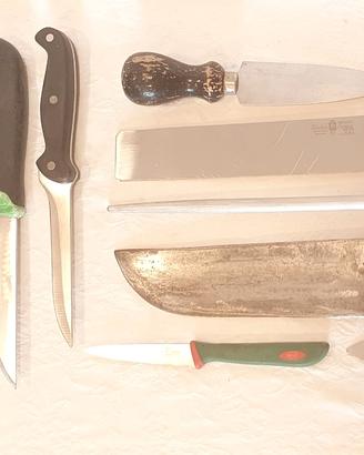 Coltelli professionali da cucina e lavoro N° 11 Pz