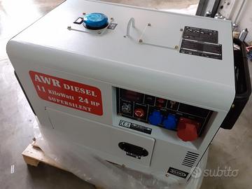 Generatore di corrente 11000 watt trifase gasolio