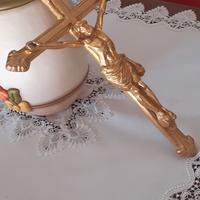 crocefisso ottone