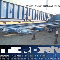 semirimorchi portacontainer fissi zorzi usati