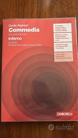 Libro scolastico Divin Commedia Purgatorio