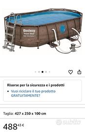 Piscina Bestway power steel Swim Vista series II