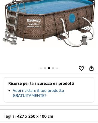 Piscina Bestway power steel Swim Vista series II