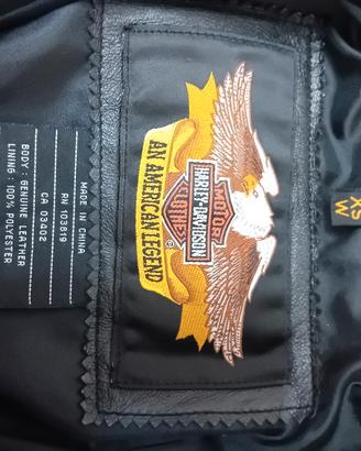 giubbotto pelle harley donna 