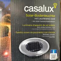 Faretto Led solare da giardino