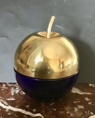 Due eleganti contenitori anni 70 (vetro e acciaio)