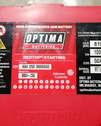Batteria optima per fiat freemont
