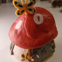 casa mini fungo dei puffi