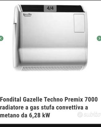 Convettore gazelle 7000 gpl e gas