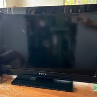 TV SONY CON TELECOMANDO LCD 32"POLLICI FUNZIONANTE