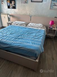 Letto matrimoniale contenitore