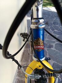 Bicicletta MTB Olympia Leopard Oversize gialloblu