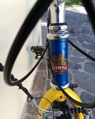 Bicicletta MTB Olympia Leopard Oversize gialloblu