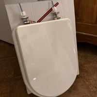 Copriwater bianco Diana (MDF) – praticamente nuovo