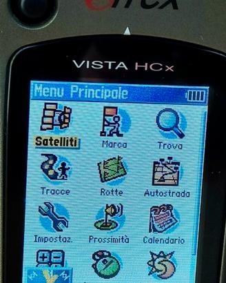 Navigatore GPS GARWIN eTrex Vista HCx
