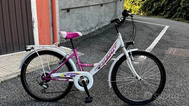due bici da passeggio da 24