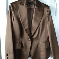 Tailleur marrone Luisa Spagnoli