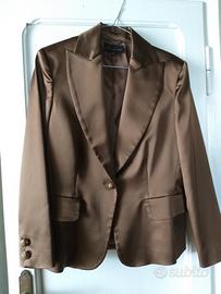 Tailleur marrone Luisa Spagnoli