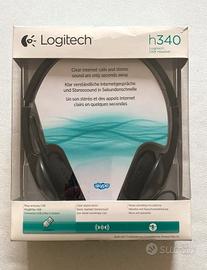 Logitech H340 USB Cuffie con Microfono