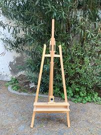 Cavalletto per dipingere Artina in legno di faggio