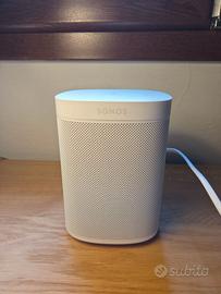 Sonos One Gen 2 bianco, speaker Wi-Fi smart