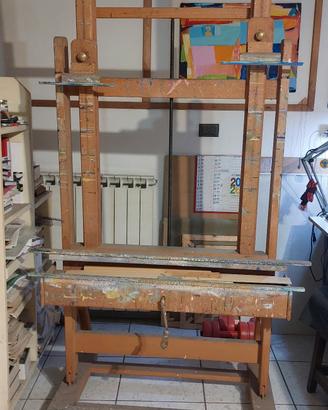 cavalletto da pittura professionale