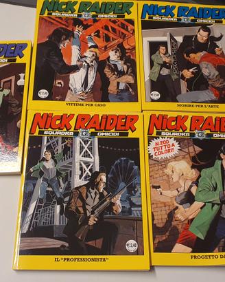 200 Albi di Nick Raider originali
