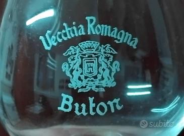 VECCHI BICCHIERI VECCHIA ROMAGNA BUTON VINTAGE