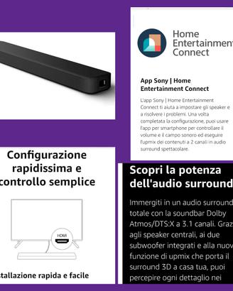 Sony HT-S2000  Soundbar per TV