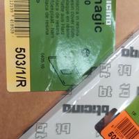 Placche Bticino Magic 1 posto resina