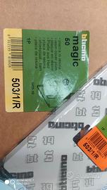 Placche Bticino Magic 1 posto resina