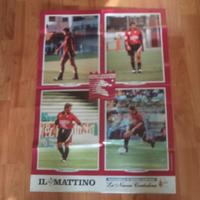 POSTER SALERNITANA CALCIO CIRO DE CESARE RACHINI