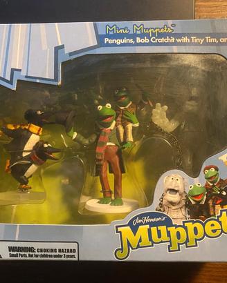 Muppets - Penguins - Bob Cratchit with Tiny Tim an