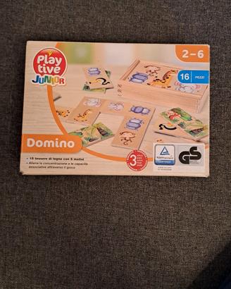 Domino in legno Play Time Junior