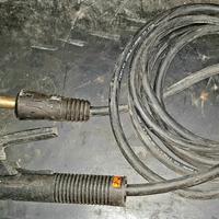 Pinza porta elettrodi con cavo e connettore