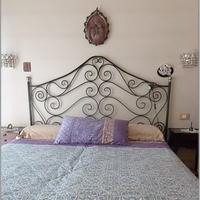 Testata letto matrimoniale ferro battuto