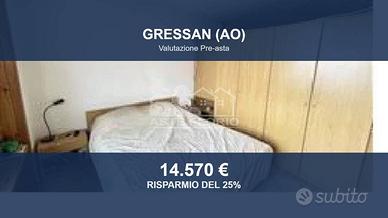 Immobile in asta di 121 m² a Gressan