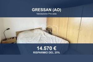 Immobile in asta di 121 m² a Gressan