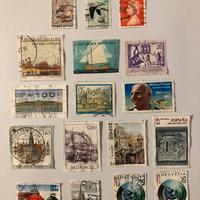 FRANCOBOLLI ESTERI E ITALIANI