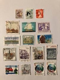 FRANCOBOLLI ESTERI E ITALIANI