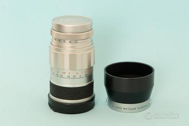 Leitz Leica M Elmarit 90 mm F2.8 argento