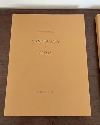 Libro "Mandragola e Clizia Casa del Machiavelli"