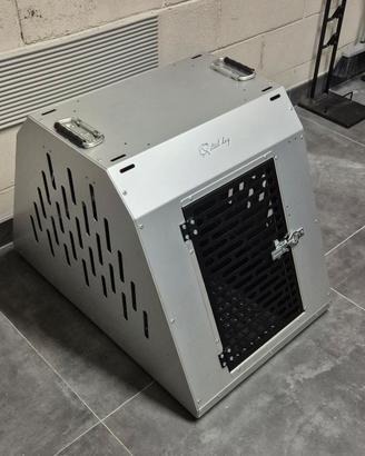 Kennel Steel Dog Covo M + Tappetino 