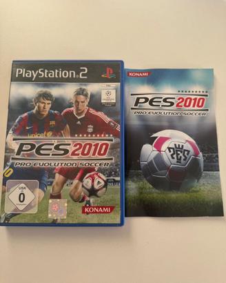 PES 2010 Pro Evolution Soccer PS2 PAL Completo Man