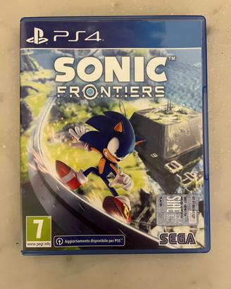 SONIC FRONTIERS per PS4