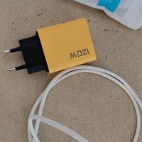caricatore USB 120 w pd ricarica rapida 3.0