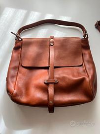 Borsa Donna Tracolla Grande con Patta Bruno Rossi