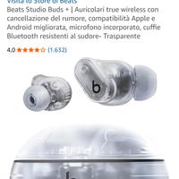auricolari Beats studio Buds+ Ufficiali amazon