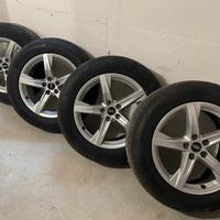 Cerchi originali Audi e Gomme invernali 235 60 R18